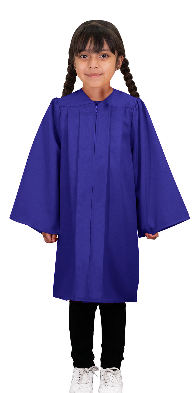 Kids Purple Choir Robe – Grad Kids