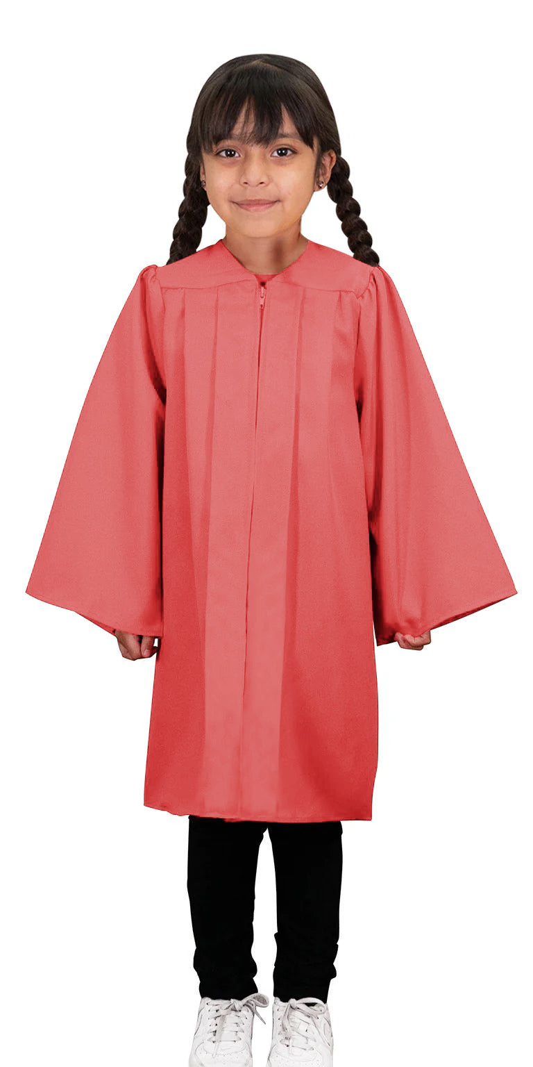 Kids Pink Graduation Gown - Preschool & Kindergarten